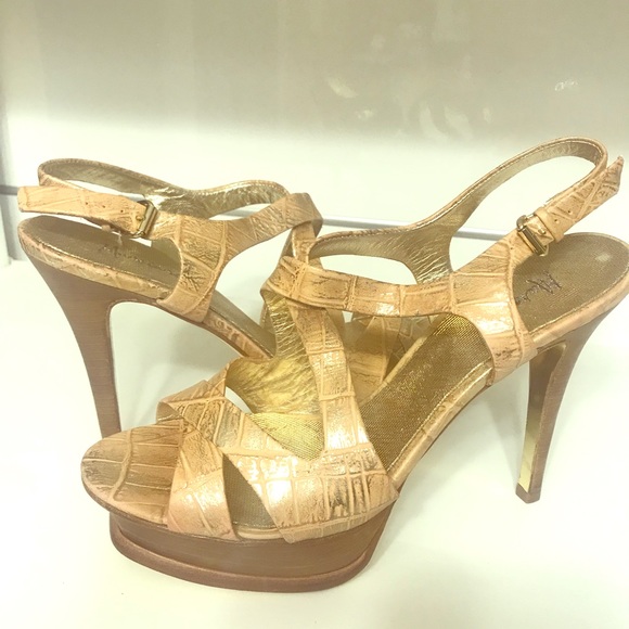 Marciano Shoes - Guess Marciano PMTommy leather platform heels shoes